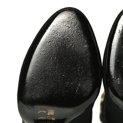 Louis Vuitton Stretch Fabric New Wave Silhouette Ankle Boots 38 Black 6 of 9