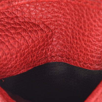 Gucci Calfskin Logo Bi-Fold Wallet Red 9 of 10