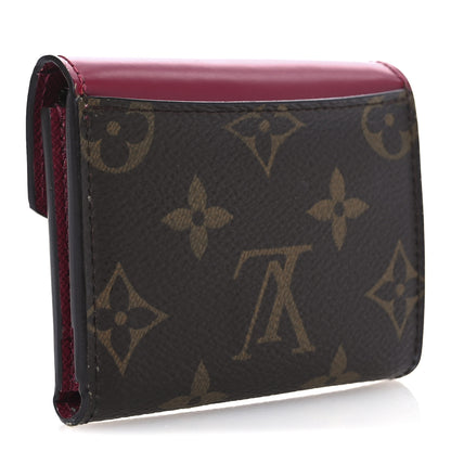 Louis Vuitton Monogram Zoe Wallet Fuchsia 3 of 12