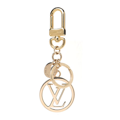 Louis Vuitton LV Circle Bag Charm Key Holder Gold 1 of 3