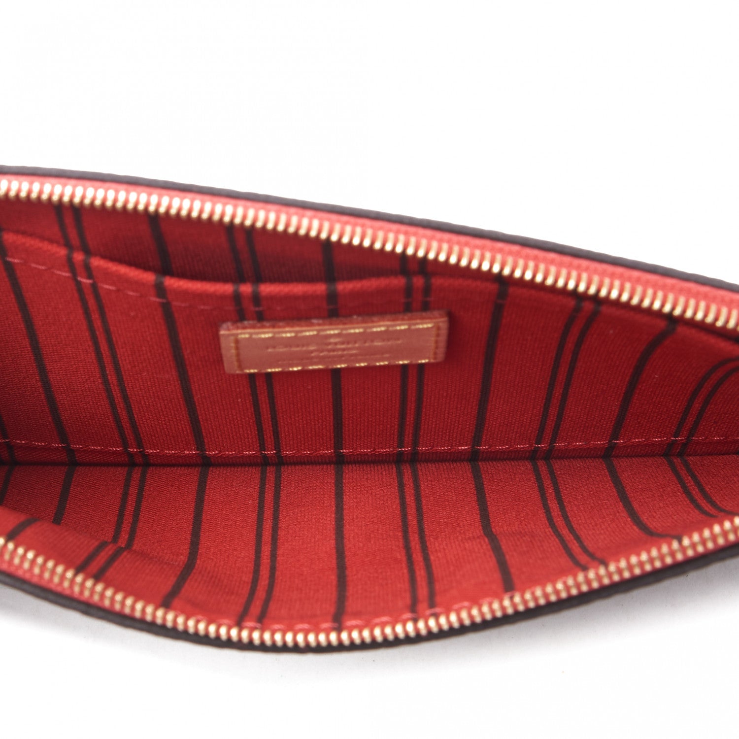 Louis Vuitton Monogram Neverfull MM GM Pochette Cherry 6 of 8