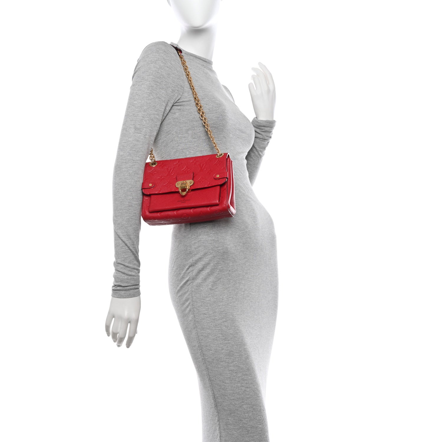 Louis Vuitton Empreinte Vavin BB Scarlet 2 of 10