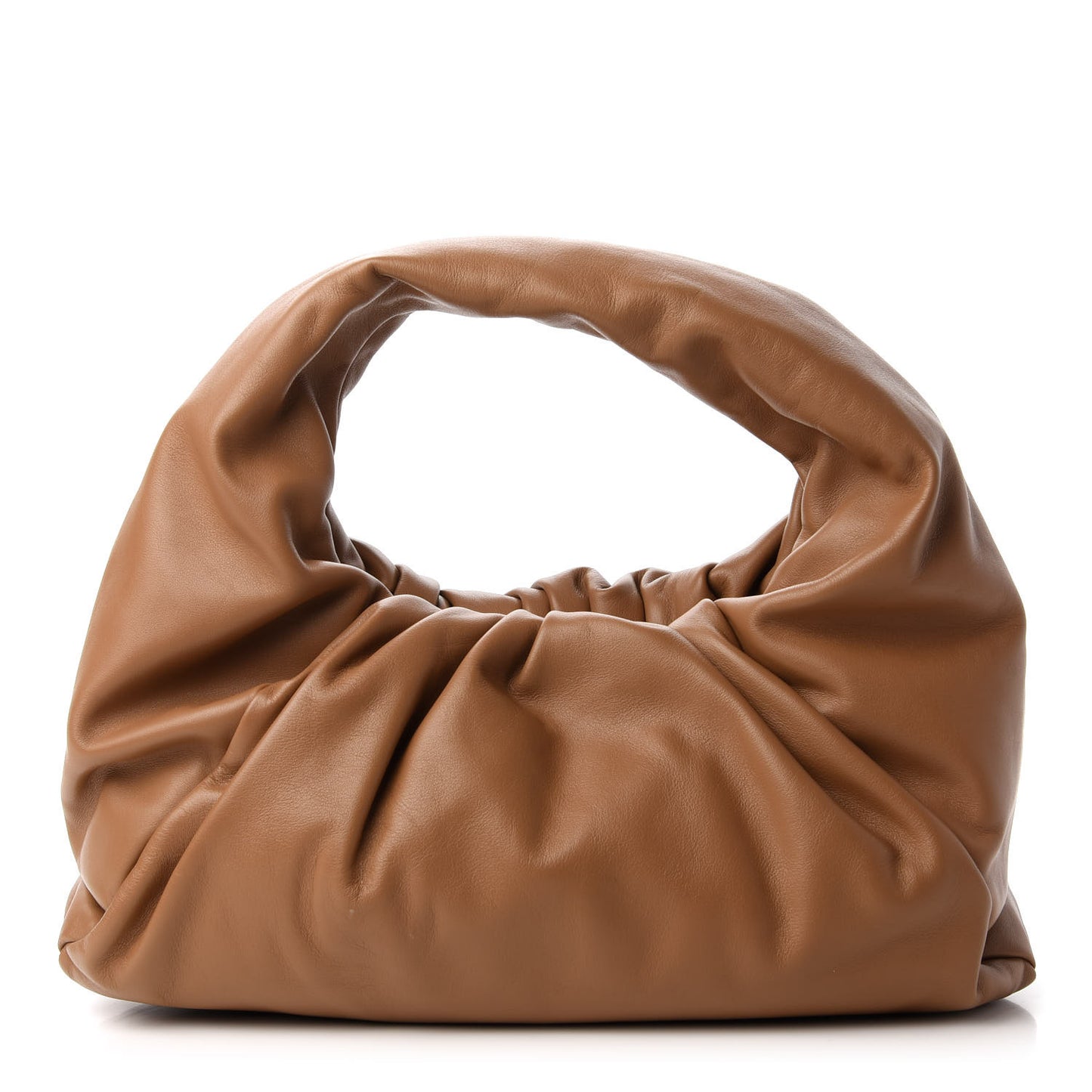Smooth Butter Calfskin Small The Shoulder Pouch Cammello