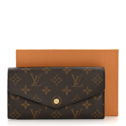 Louis Vuitton Monogram Sarah Wallet NM Rose Ballerine 10 of 10
