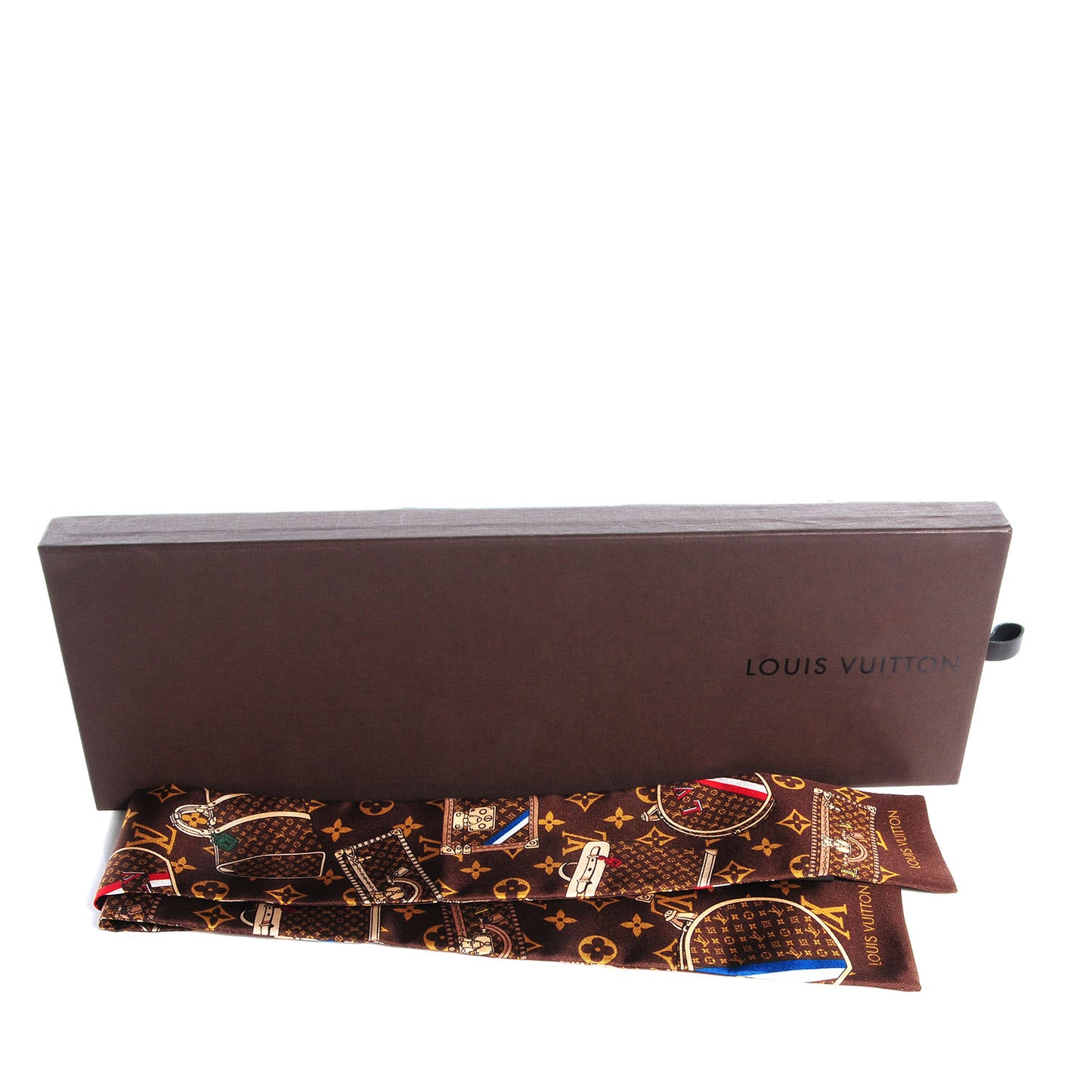 Silk Monogram Trunks Bandeau