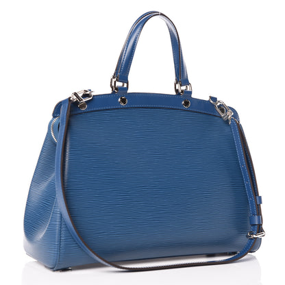 Louis Vuitton Epi Brea MM Saphir 3 of 11