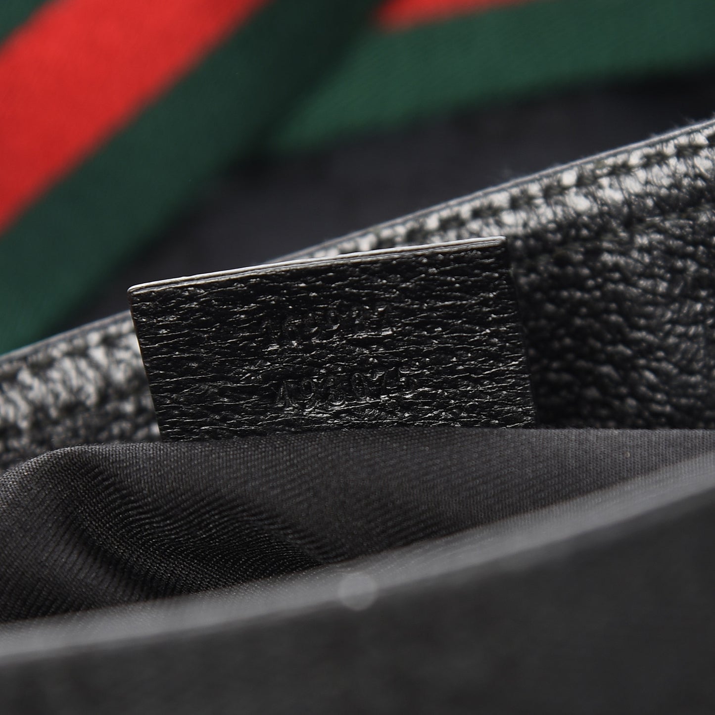 Monogram Web Medium Double Pocket Messenger Bag Black