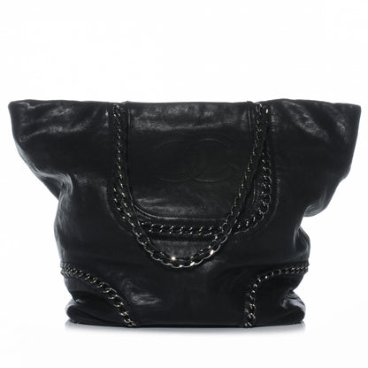 Chanel Calfskin Luxe Ligne Tote Black 1 of 7