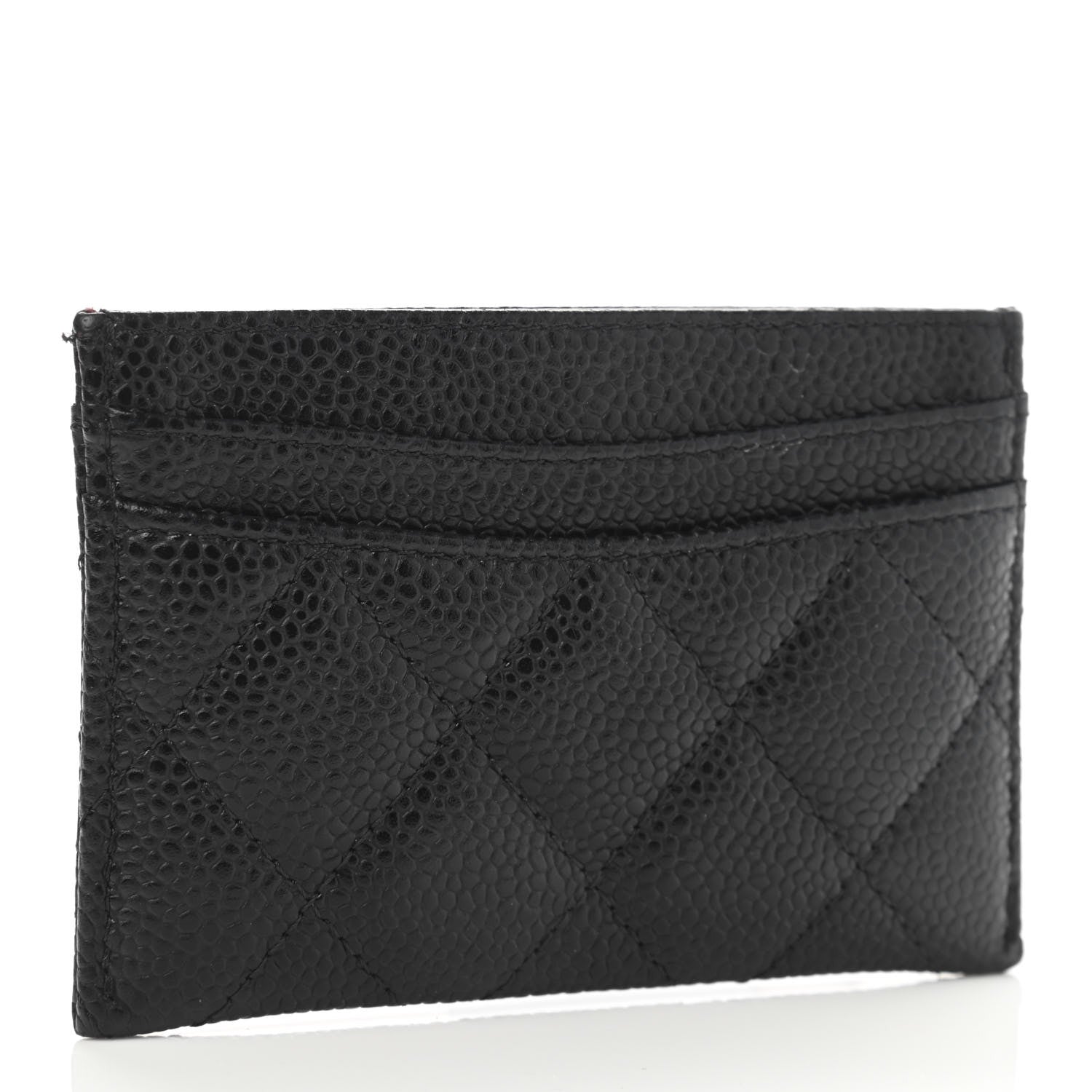 Chanel Caviar Quilted Card Holder Black 5 of 19