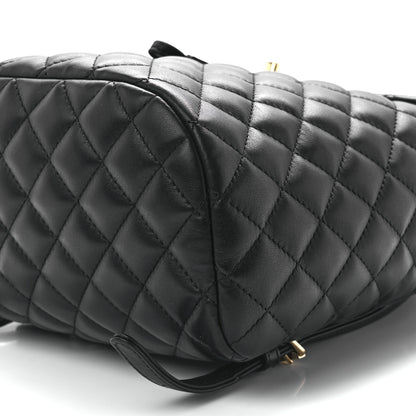 Chanel Lambskin Quilted Small Urban Spirit Backpack Black 11 of 11