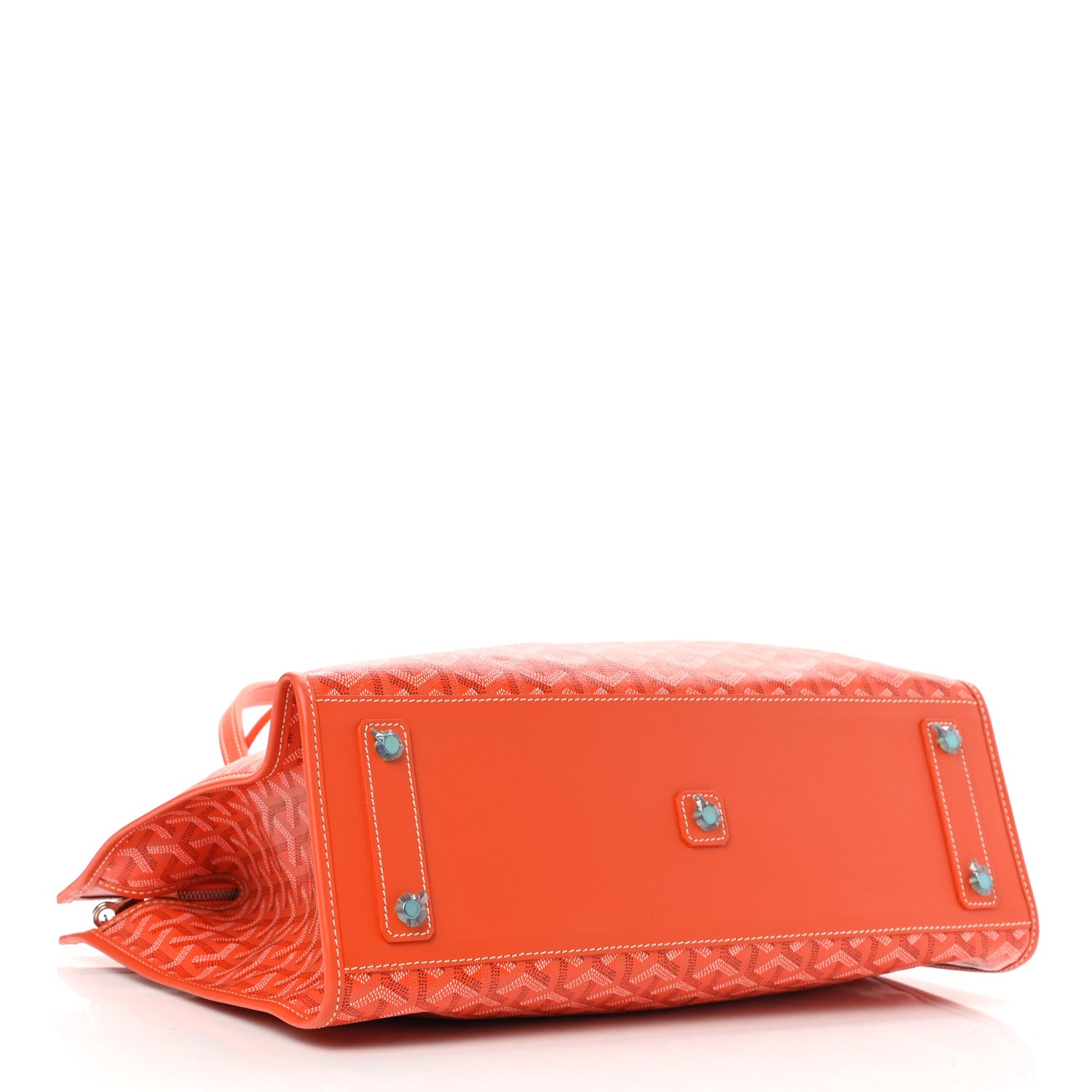 Goyard Goyardine Marquises Tote Orange 4 of 9