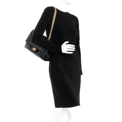 Chanel Aged Calfskin Quilted 2.55 Reissue 227 Flap Black 3 of 11