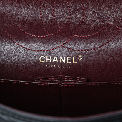 Chanel Aged Calfskin Quilted 2.55 Reissue 226 Flap Black 6 of 10