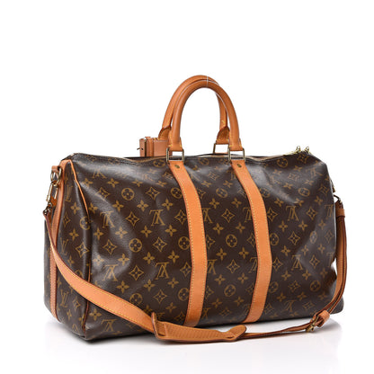 Louis Vuitton Monogram Keepall Bandouliere 45 3 of 10