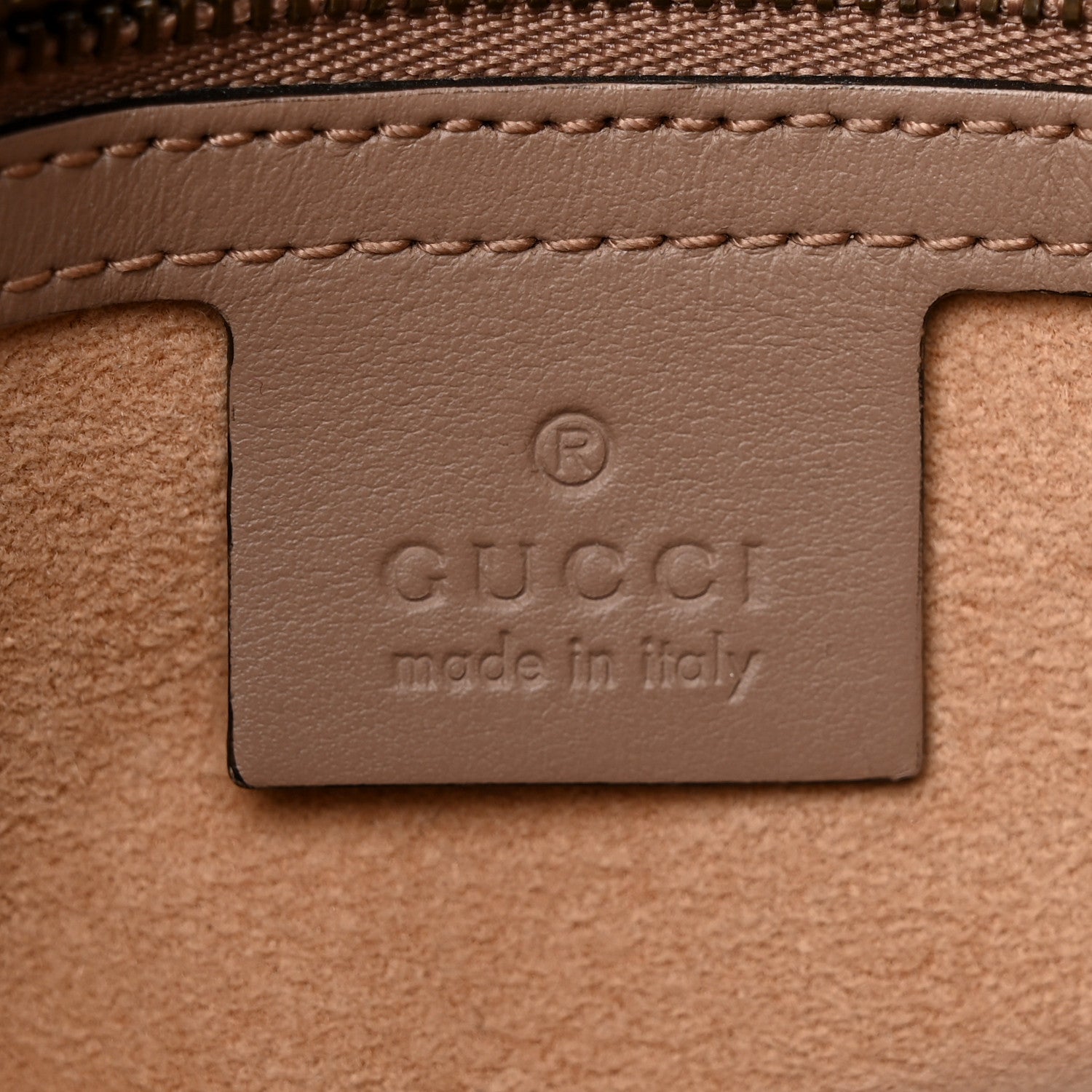 Gucci Calfskin Matelasse Small GG Marmont Shoulder Bag Porcelain Rose 6 of 12