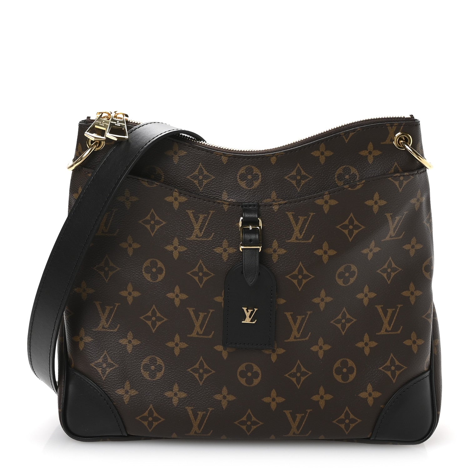 Louis Vuitton Monogram Odeon MM Black 1 of 11