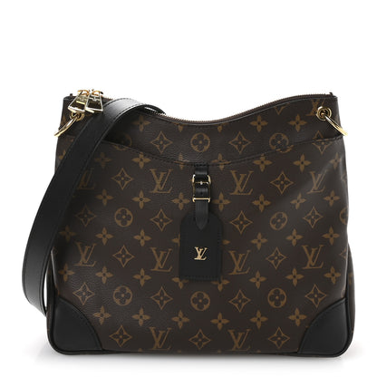 Louis Vuitton Monogram Odeon MM Black 1 of 11