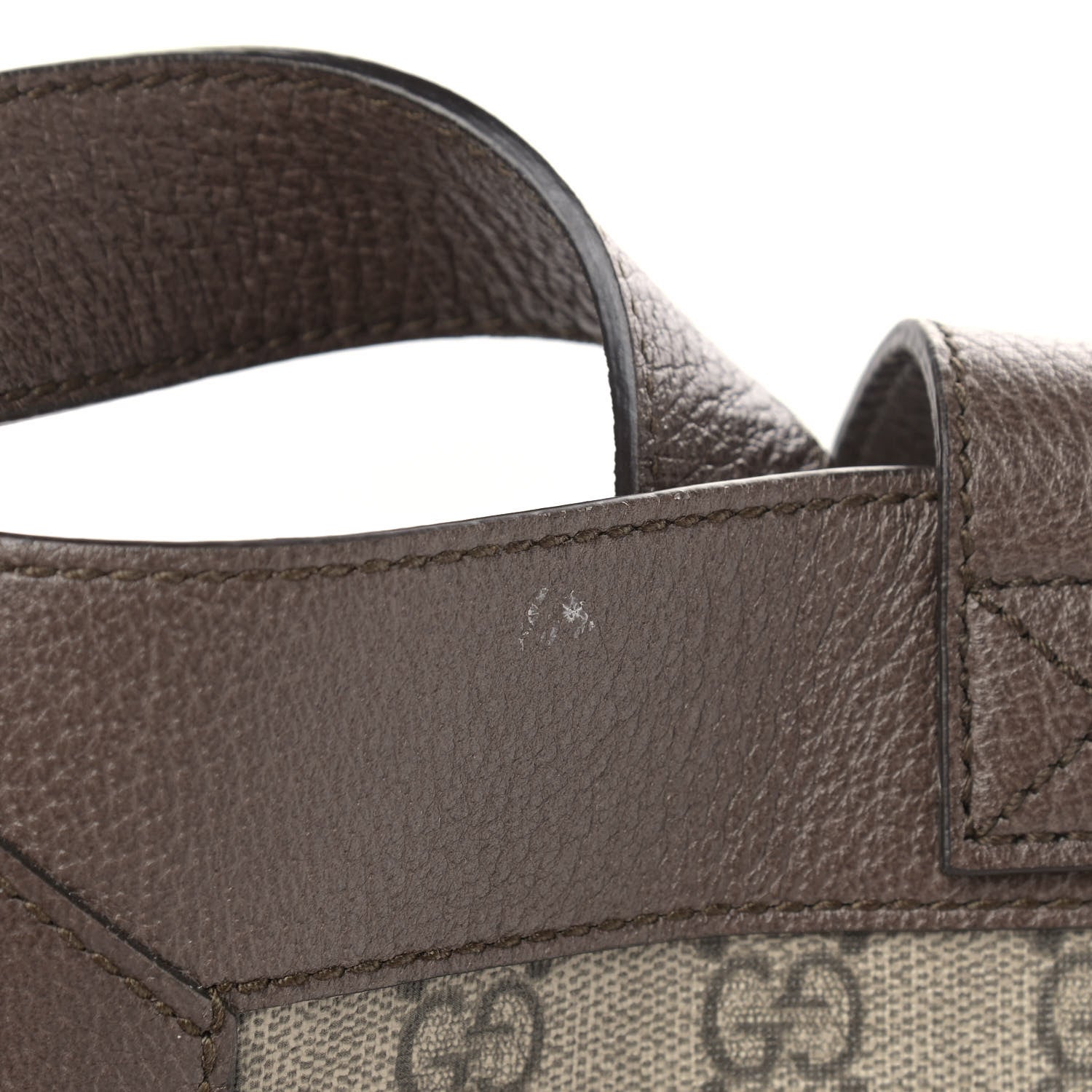 Gucci GG Supreme Monogram Web Large Ophidia Vertical Shopping Tote Brown 12 of 13