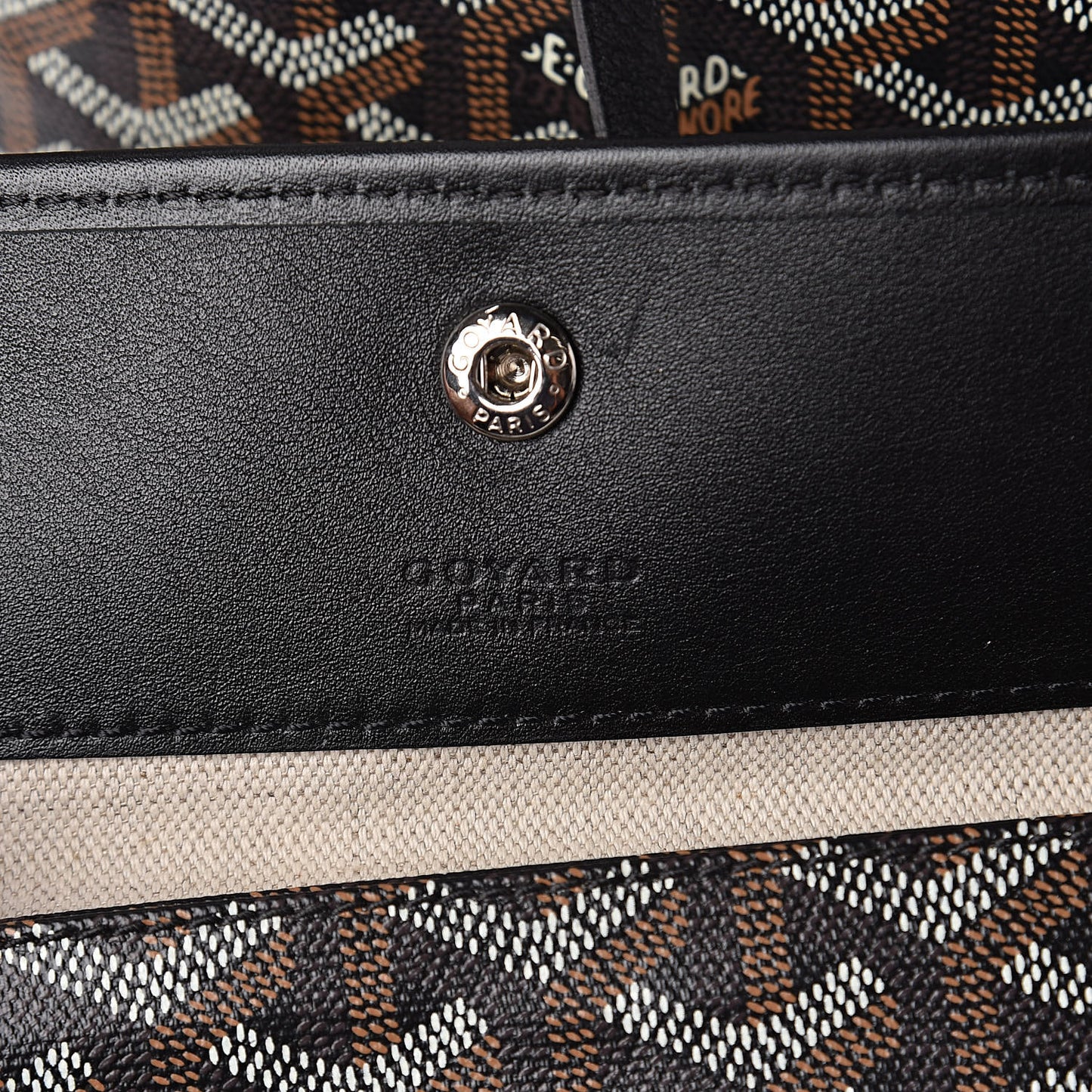 Goyardine Saint Louis PM Black