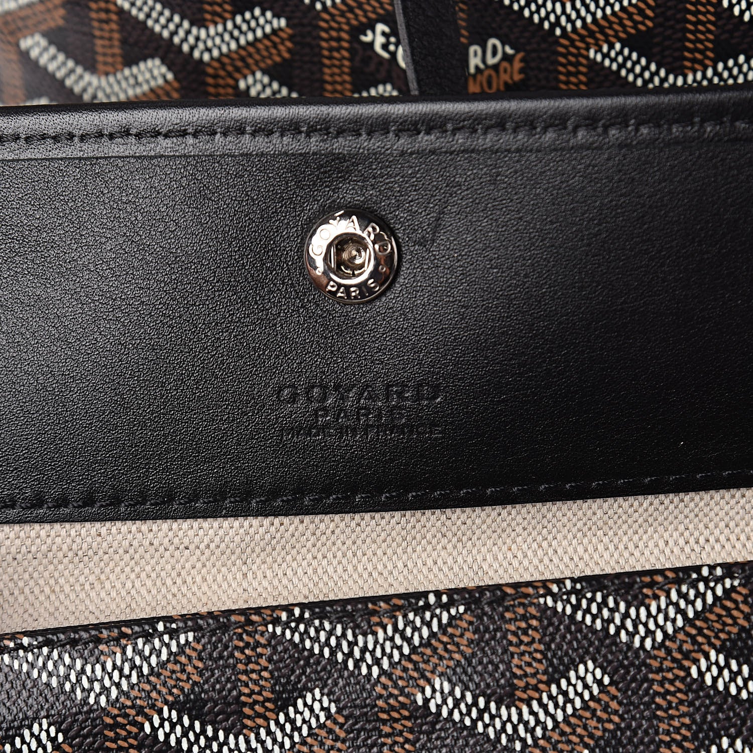 Goyard Goyardine Saint Louis PM Black 7 of 11