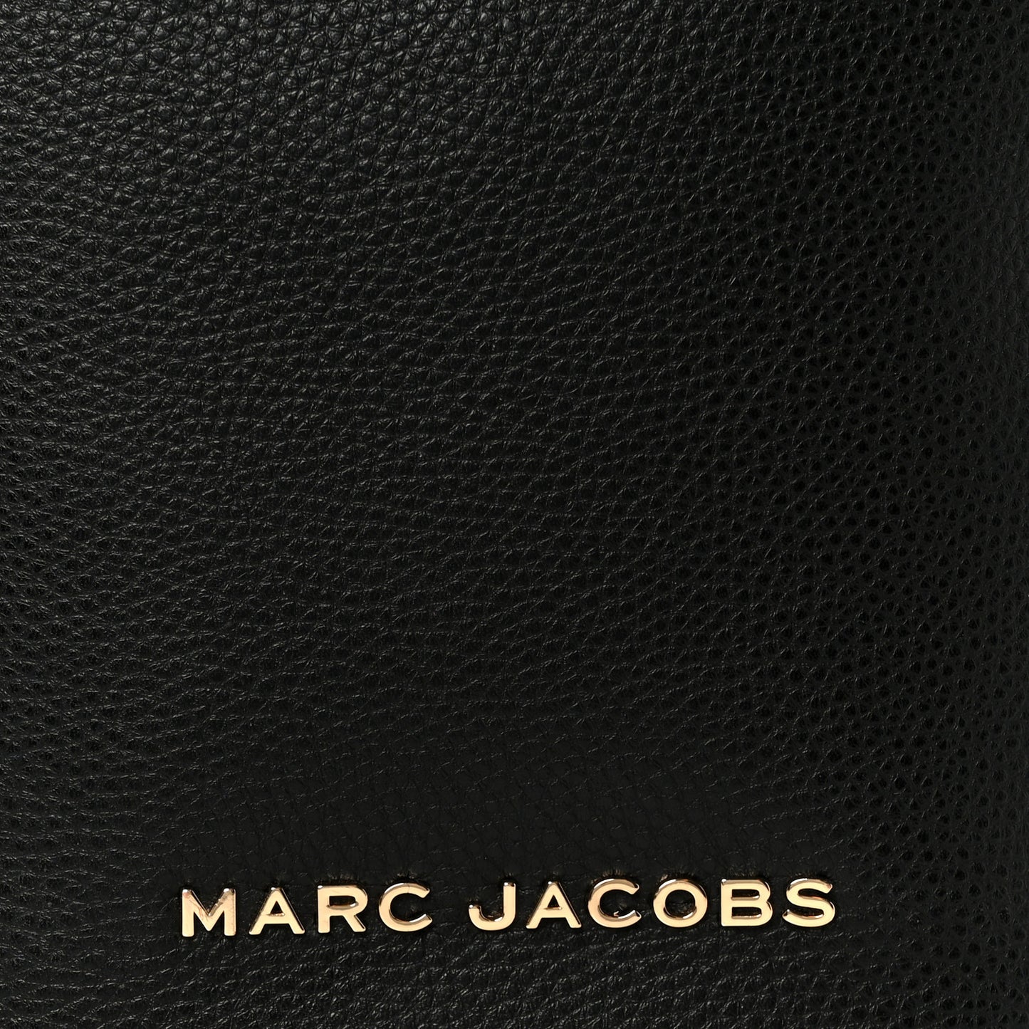 Grained Calfskin Drifter Bucket Bag Black