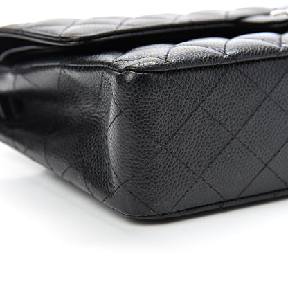 Chanel Caviar Quilted Medium Double Flap Black 8 of 11