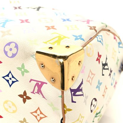Louis Vuitton Monogram Multicolor Speedy 30 White 11 of 13
