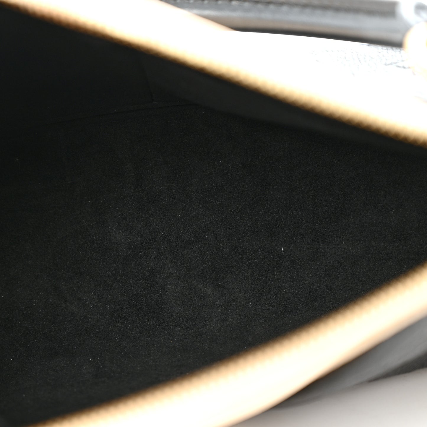Empreinte V Tote BB Black Creme