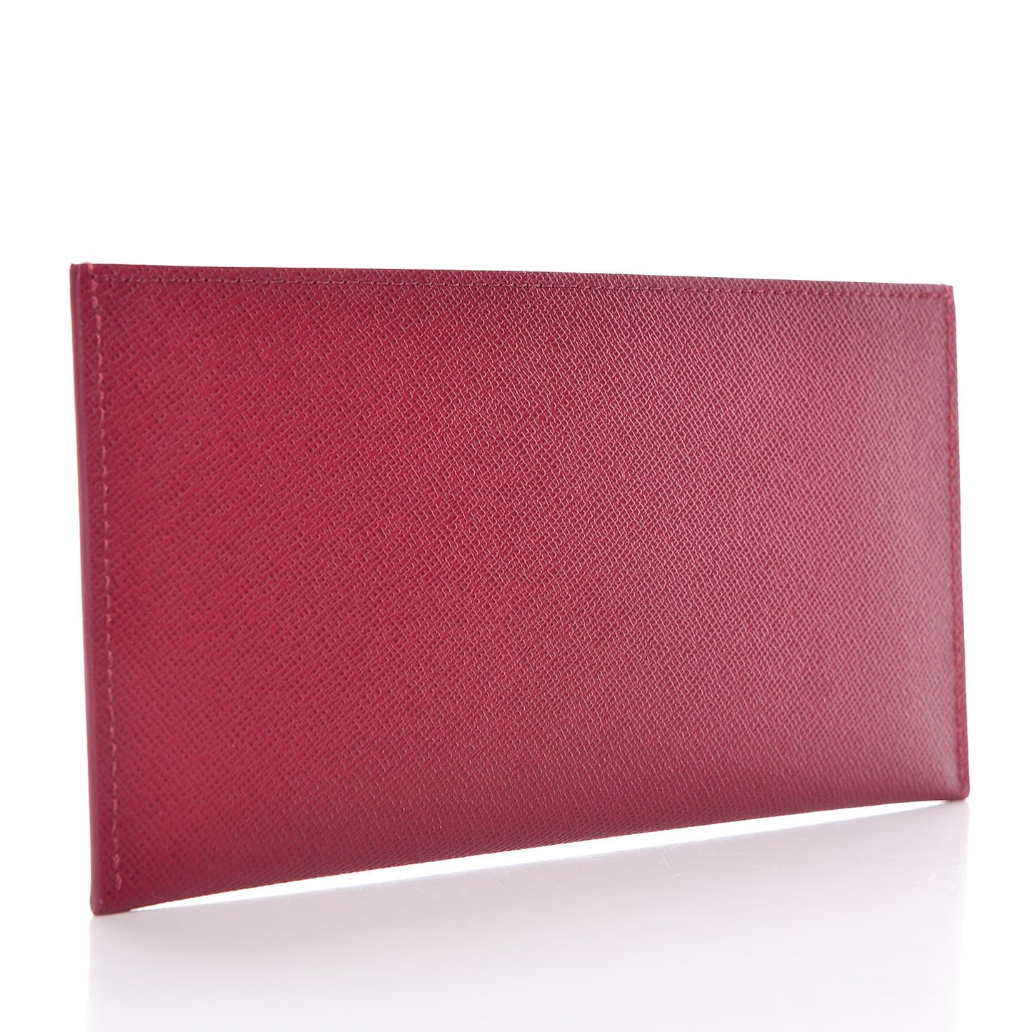 Calfskin Felicie Card Holder Insert Fuchsia