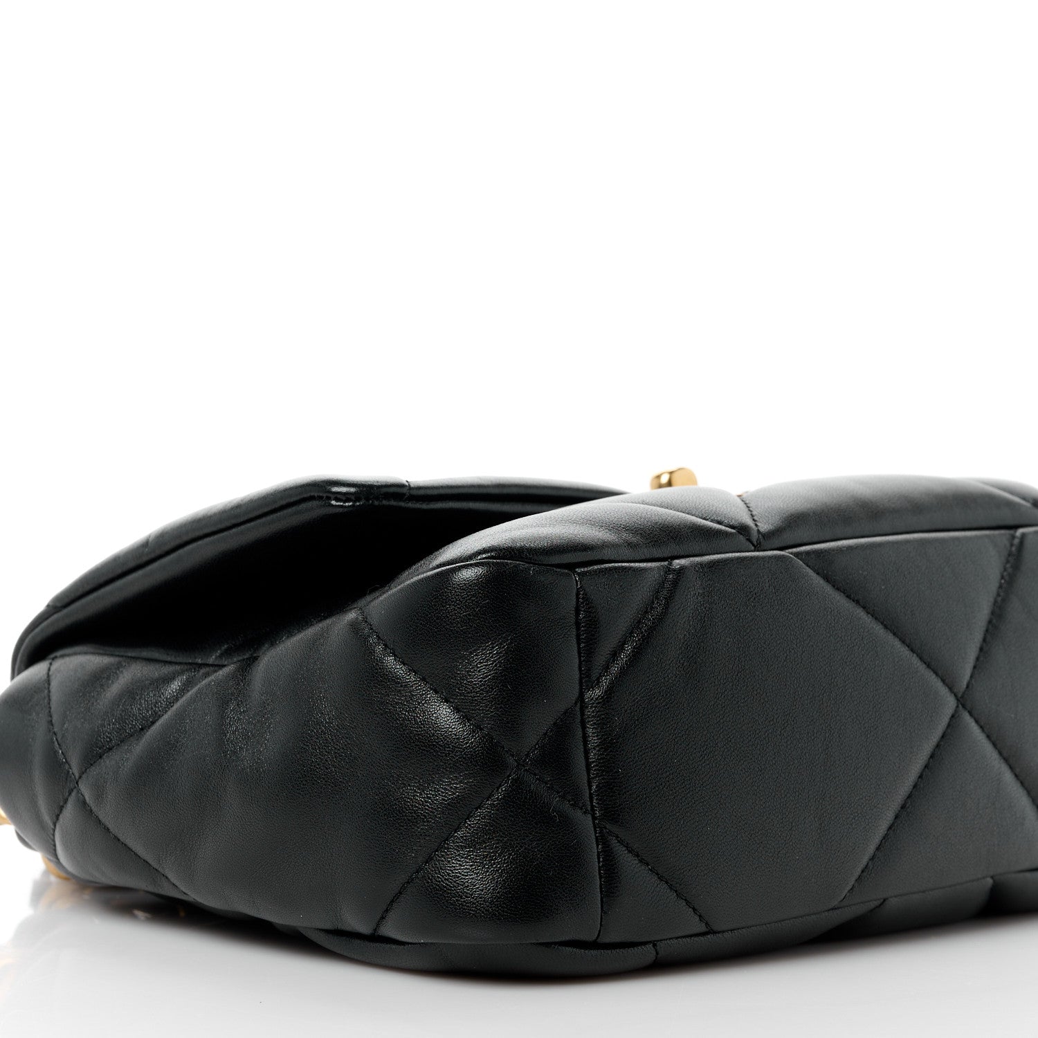 Chanel Lambskin Quilted Medium Chanel 19 Flap Black 9 of 10