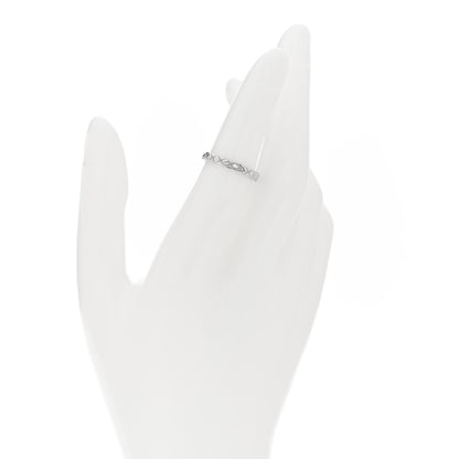 Chanel Platinum Mini Coco Crush Ring 49 4.75 2 of 5