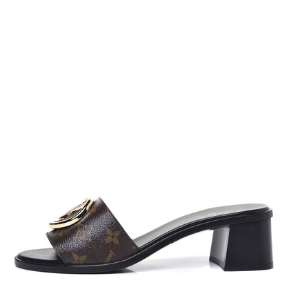 Louis Vuitton Monogram Lock It Mules 40 1 of 11