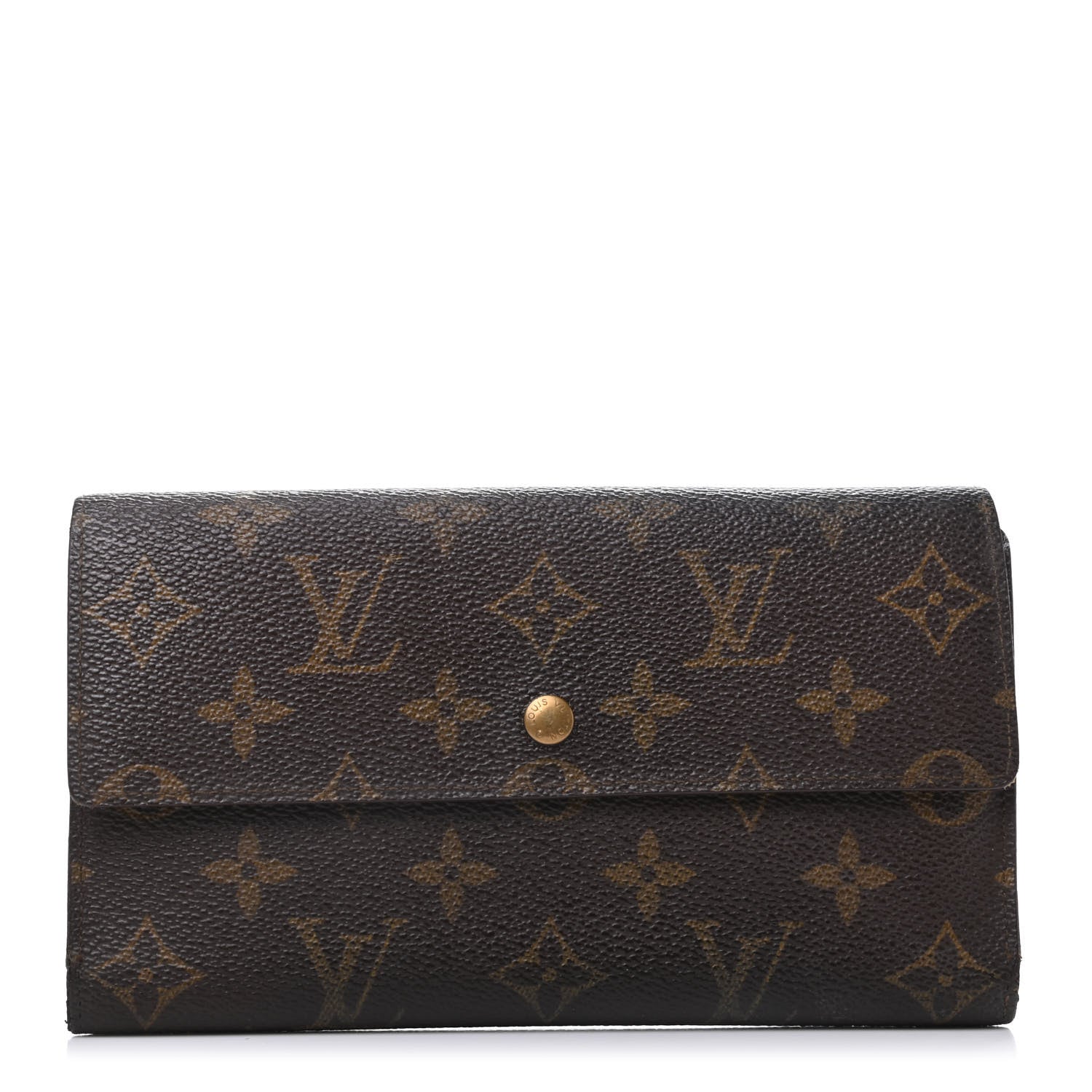 Louis Vuitton Monogram Porte Tresor International Wallet 1 of 8