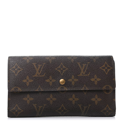 Louis Vuitton Monogram Porte Tresor International Wallet 1 of 8