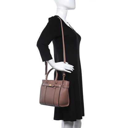 Mulberry Small Classic Grain Mini Zipped Bayswater Dark Blush 2 of 11