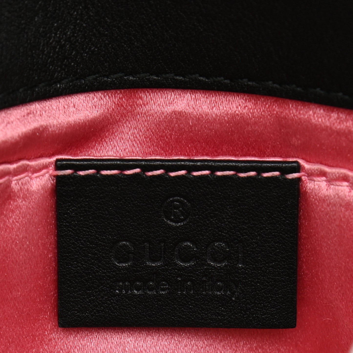 Velvet Matelasse Mini GG Marmont Shoulder Bag Black