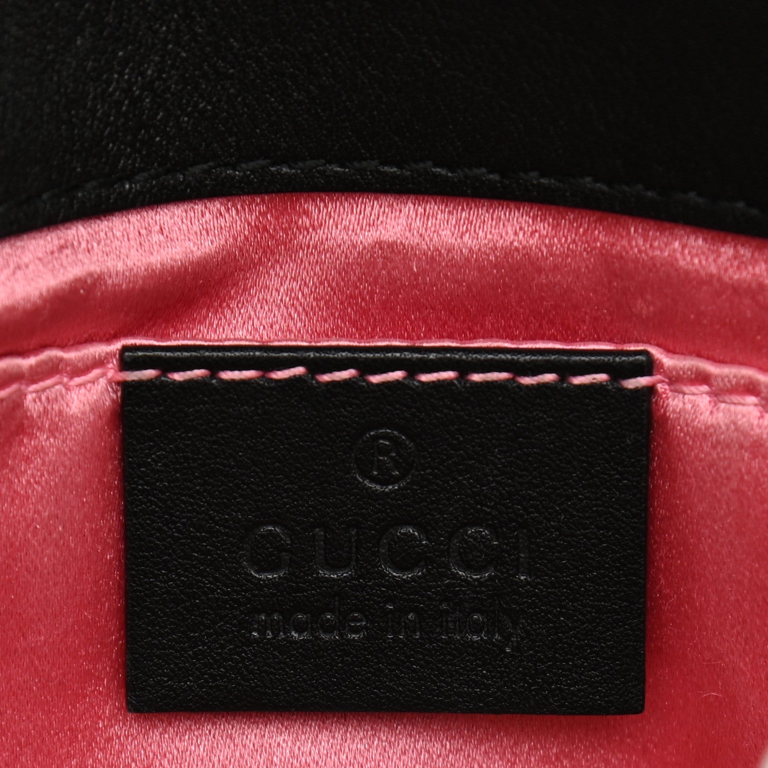 Gucci Velvet Matelasse Mini GG Marmont Shoulder Bag Black 6 of 13