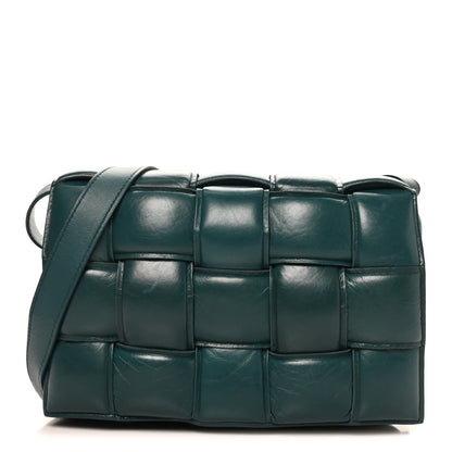 Bottega Veneta Paper Calfskin Maxi Intreccio Padded Cassette Crossbody Bag Ottanio 1 of 9