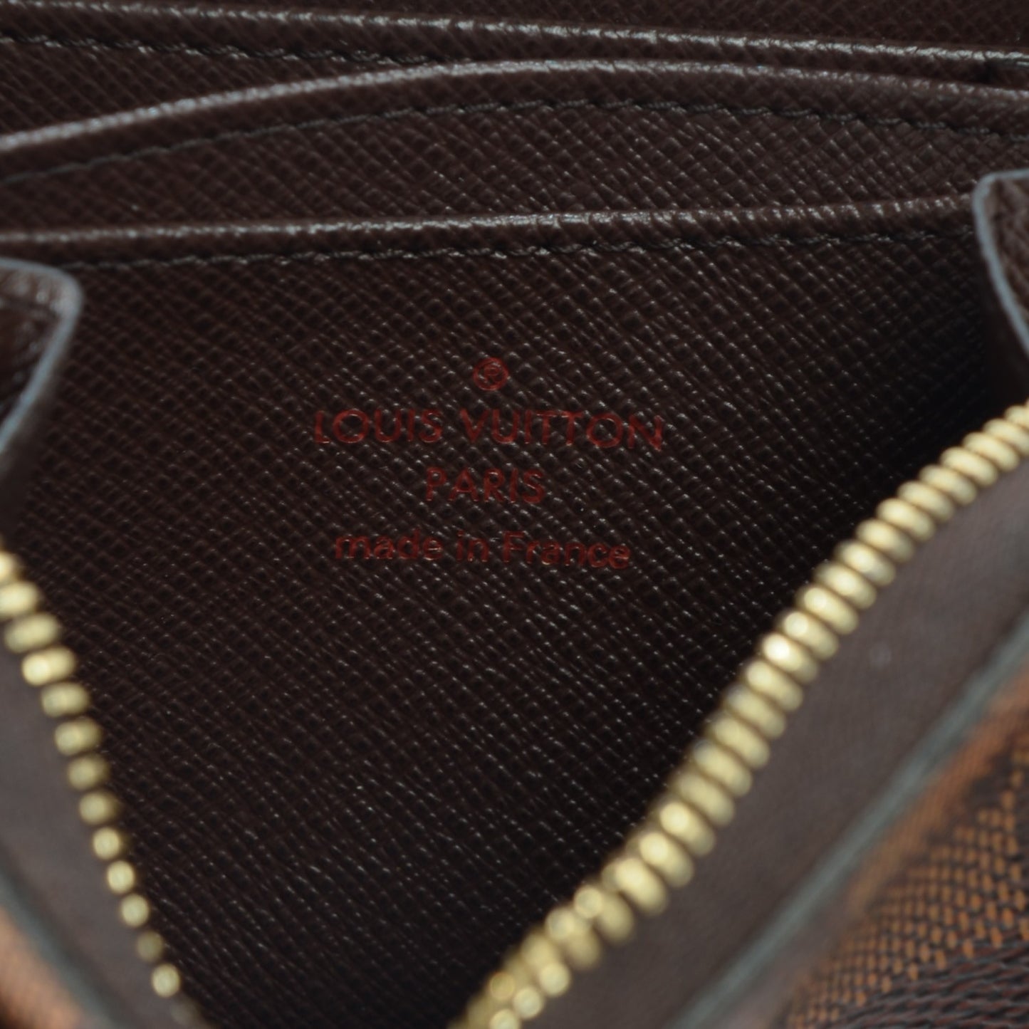 Damier Ebene Zippy Coin Purse