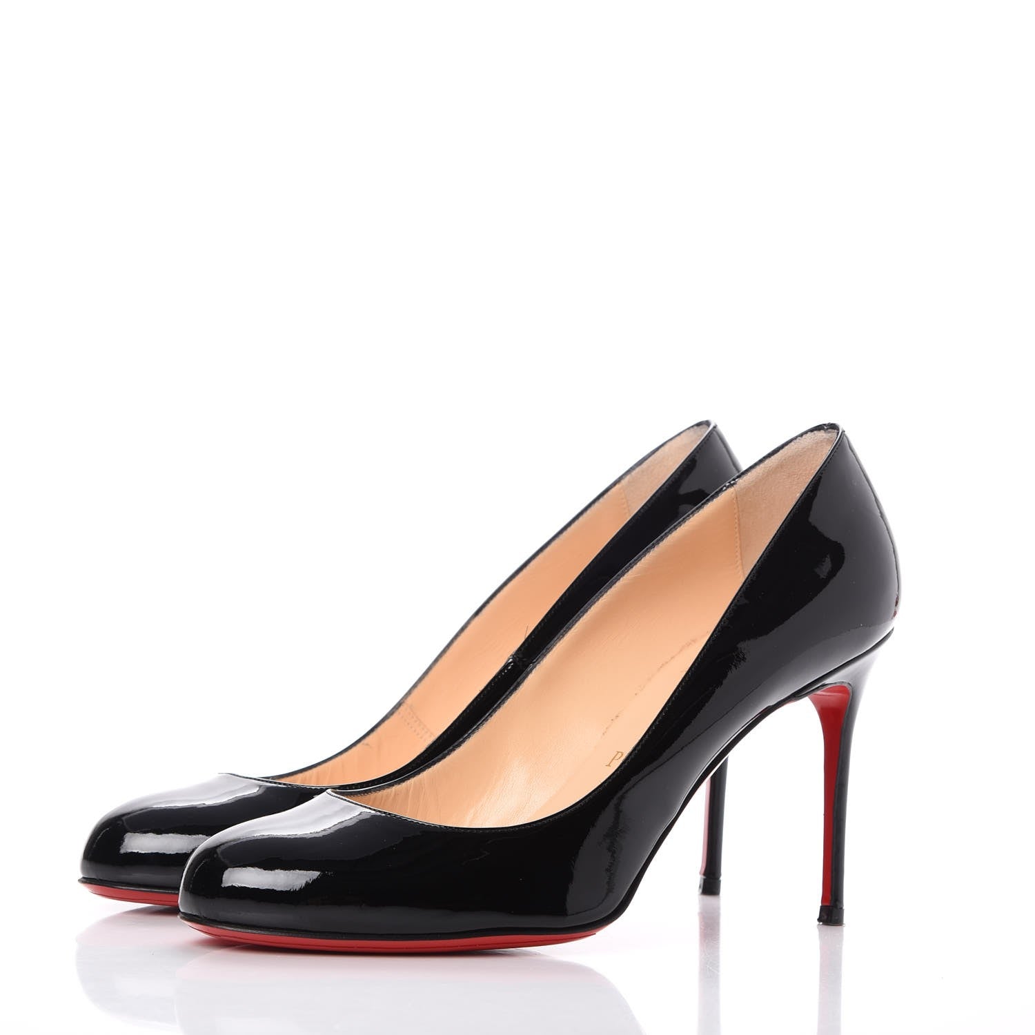 Christian Louboutin Patent Fifi 85 Pumps 37.5 Black 3 of 13