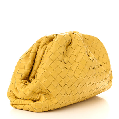 Bottega Veneta Nappa Maxi Intrecciato The Pouch Oversized Clutch  Corn 2 of 9