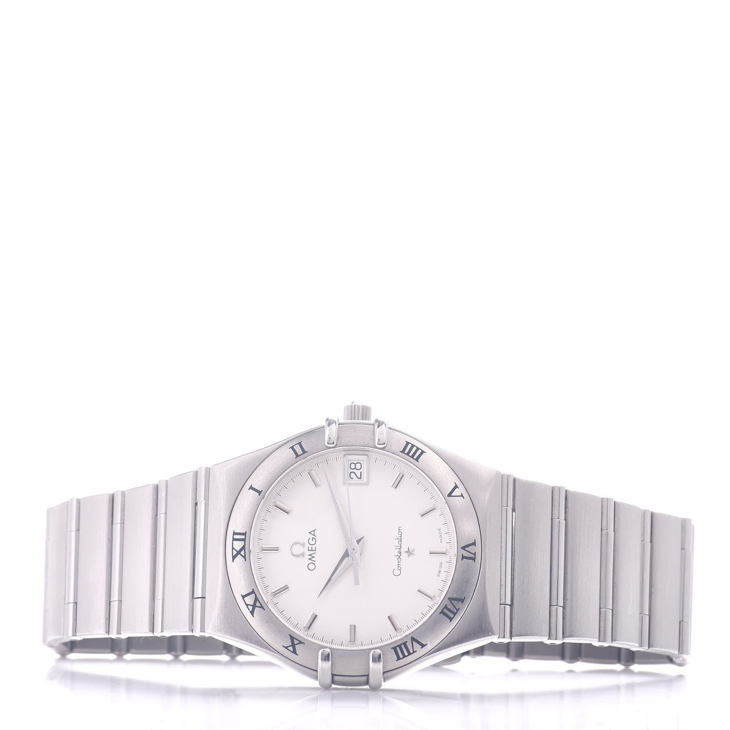 Omega Stainless Steel 33mm Constellation Quartz Watch White 1512.30 2 of 4