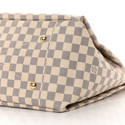 Louis Vuitton Damier Azur Artsy MM 9 of 10