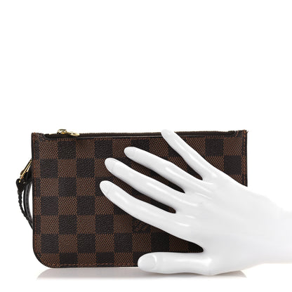 Louis Vuitton Damier Ebene Neverfull PM Pochette 2 of 9