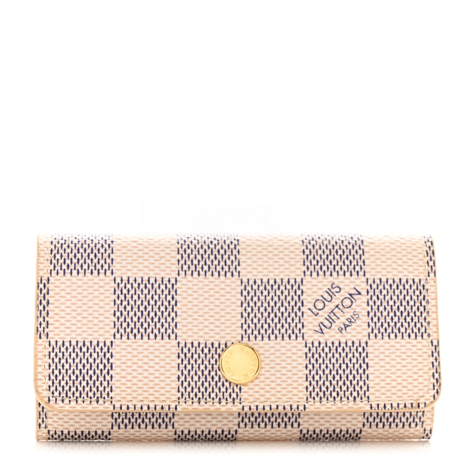 Louis Vuitton Damier Azur Multicles 4 Key Holder 1 of 6