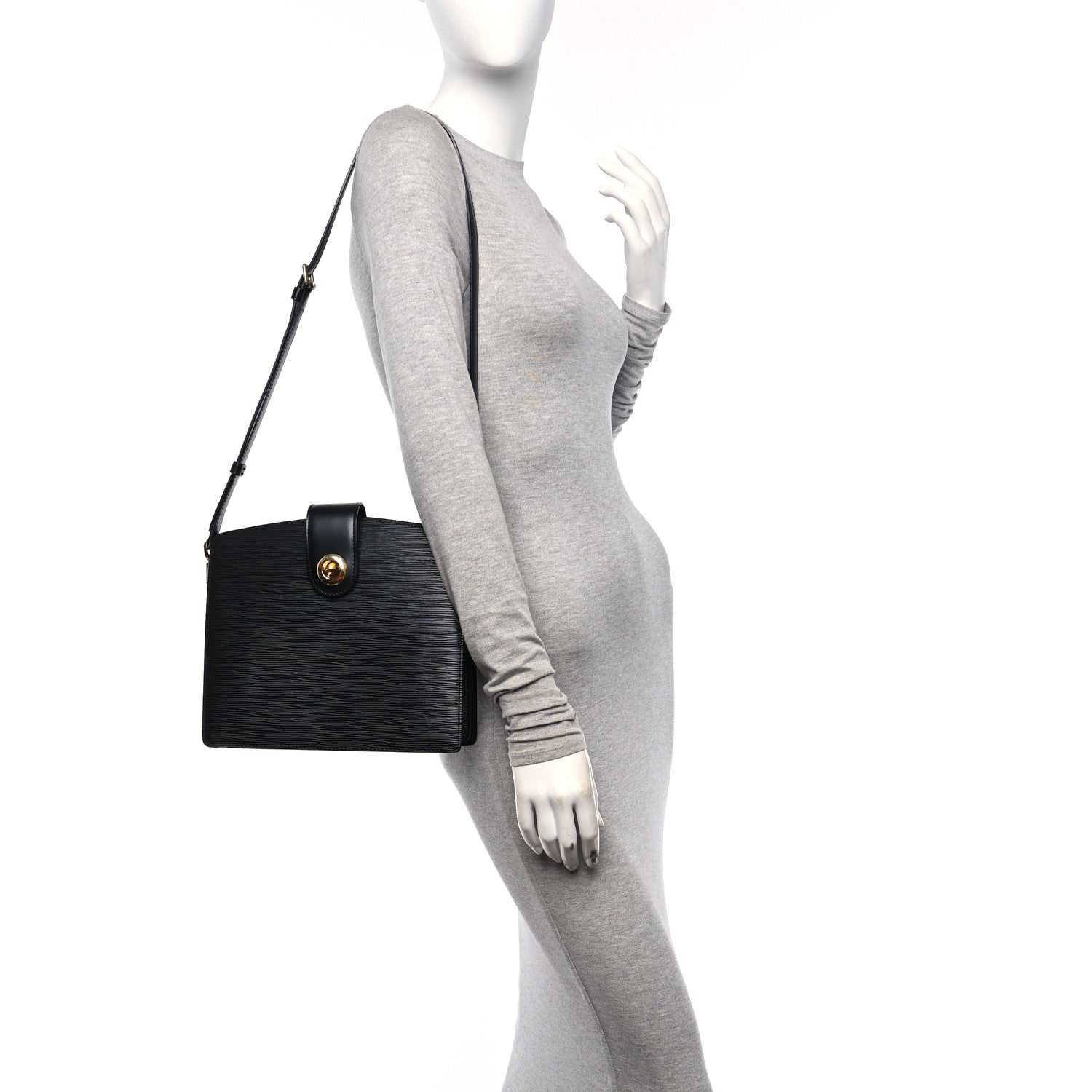 Louis Vuitton Epi Capucines Black 2 of 11