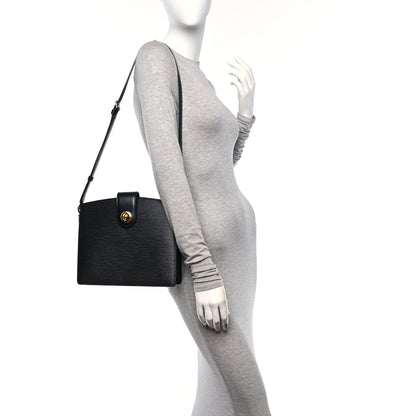 Louis Vuitton Epi Capucines Black 2 of 11