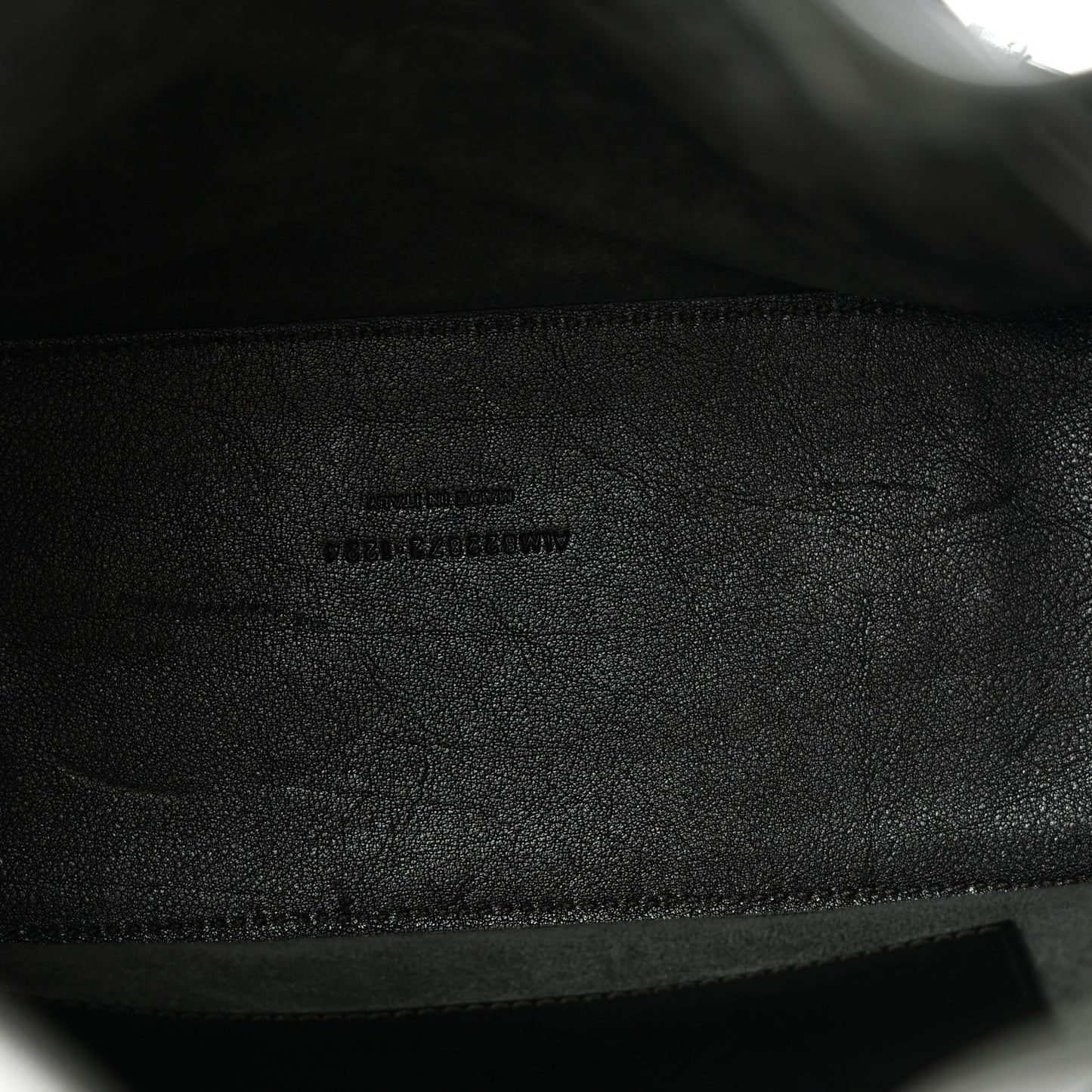 Calfskin Large Bucket Bag New Vert Fonce