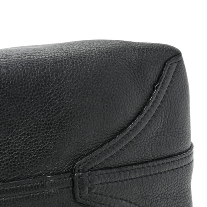MCM Grained Calfskin Medium Yris Shopper Tote Black 33 of 34