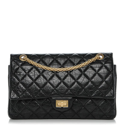 Chanel Aged Calfskin Quilted 2.55 Reissue 226 Flap Black 1 of 7